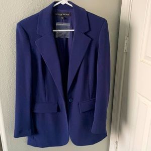 Boston Proper navy blue blazer. Size 8. Never worn